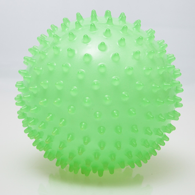 PVC-Glühen im dunklen aufblasbaren Massage-Ball der Größen-15CM für Kinder