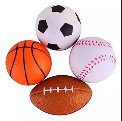 Kundenspezifischer PU-Schaumball, Druckentlastungs-Anti-Stress-Ball mit Logo