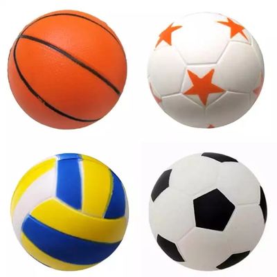 Kundenspezifischer PU-Schaumball, Druckentlastungs-Anti-Stress-Ball mit Logo