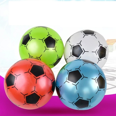 Kundengebundenes Kinderaufblasbares PVC-Fußball-Spielzeug-Fußball-Form-aufprallendes Geschenk