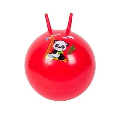 Geruchloses PVC, das federnd Ball mit Griff für die Erwachsenen nicht giftig springt