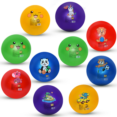 PVC Antiburst 5 Zoll-aufblasbarer Ball, Ultralight kleiner Spielplatz-Ball