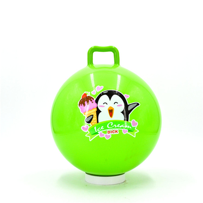 Ungiftiger geruchloser aufblasbarer Ball mit Griff, gleitener springender federnd Antiball