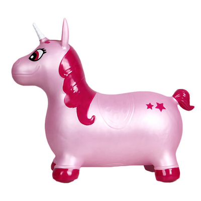 Ungiftiges Rosa Unicorn Inflatable Animal Bouncer Waterproof umweltfreundlich