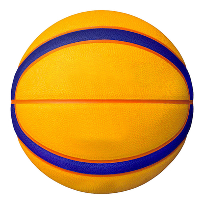 Aufbereitete geruchloser Gummischlag-Ball-Antiverschleißbasketbälle für Lager