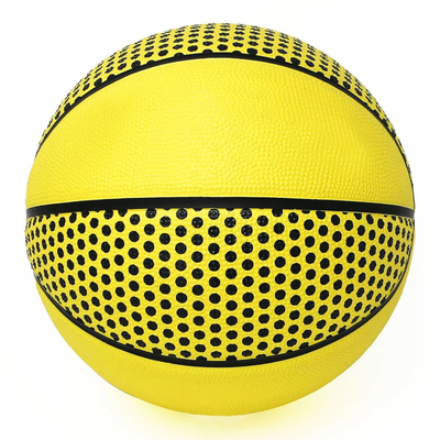 Aufbereitete geruchloser Gummischlag-Ball-Antiverschleißbasketbälle für Lager