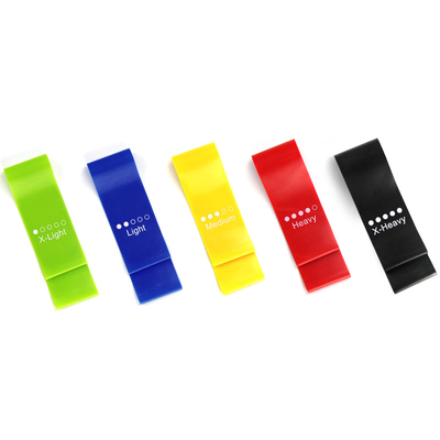 Geschmackloser Latex-elastisches Schleifen-Widerstand-Band Multifunktions für Quertraining