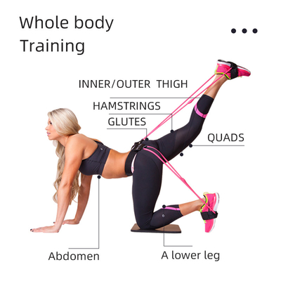 Multifunktionsschleifen-Widerstand-Band-Ultralight geruchloses für größeres Glutes