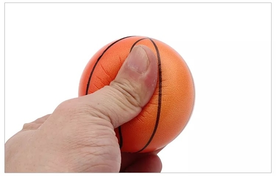 Antiverschleiß-Mini Basketball PU-Schaum-Ball-geruchloses ungiftiges für das Druck-Freigeben