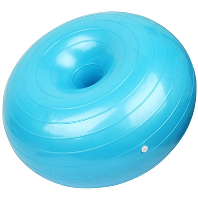 Rutschfestes Donut PVC-Yoga-Ball-haltbares aufbereitet für Innensport