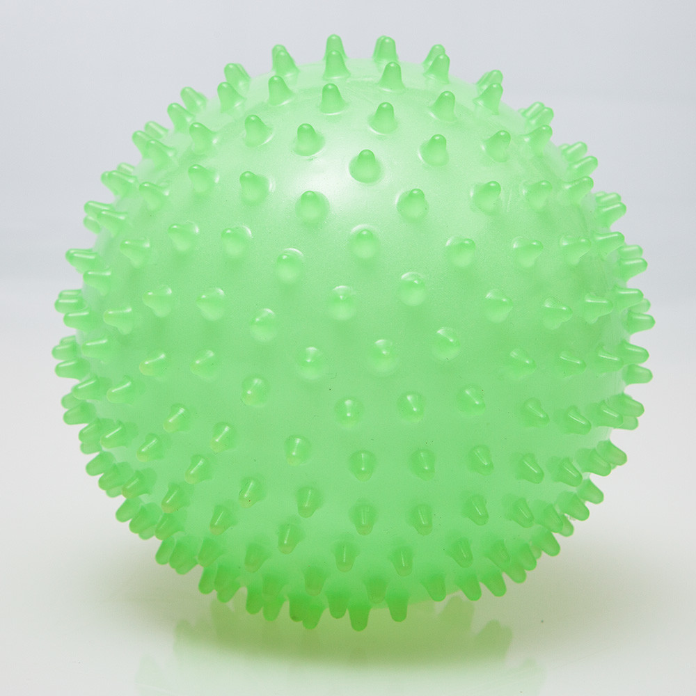 PVC-Glühen im dunklen aufblasbaren Massage-Ball der Größen-15CM für Kinder