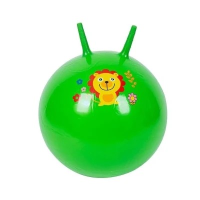 Geruchloses PVC, das federnd Ball mit Griff für die Erwachsenen nicht giftig springt