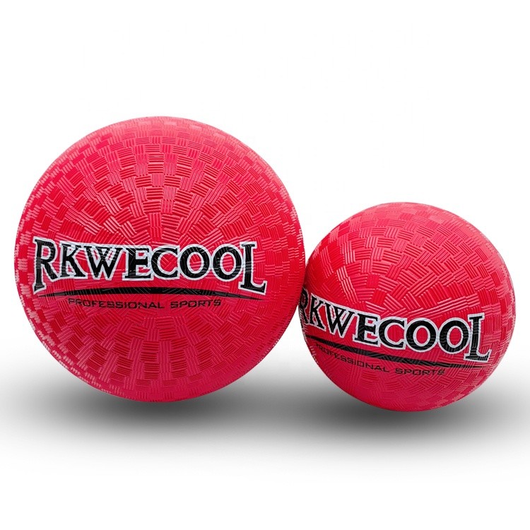 Rutschfeste federnd Masse harmloser leichter roter Gummiball Dodgeball