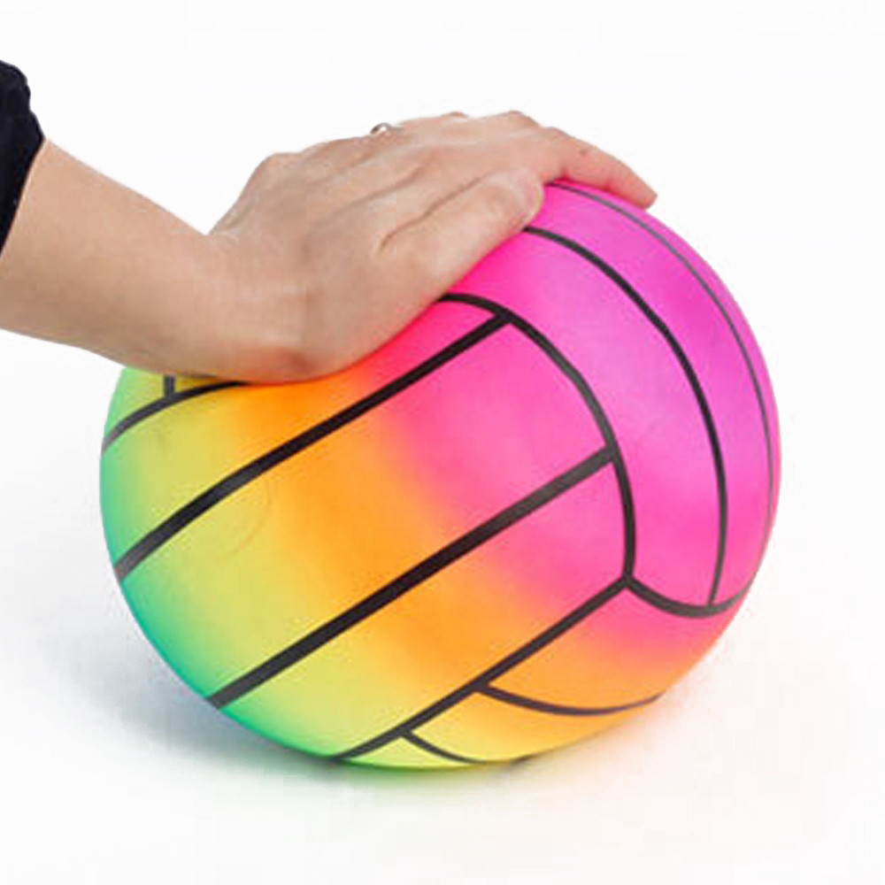 Regenbogen Dodge aufblasbarer Toy Ball Multicolored Wear Resistant