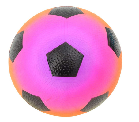 Regenbogen farbiger aufblasbarer Regenbogen-Ball-geruchloser Fußball PVCs